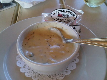 Clam chowder