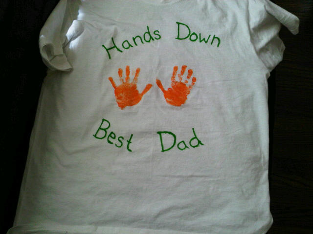 Max's present to his Daddy