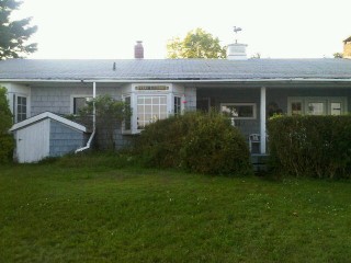 Cottage, view from dock