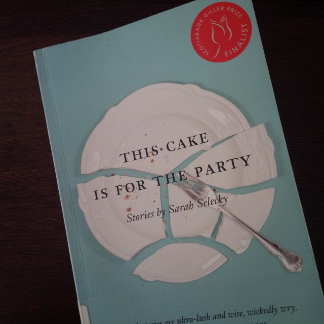 Book titled This Cake is For The Party