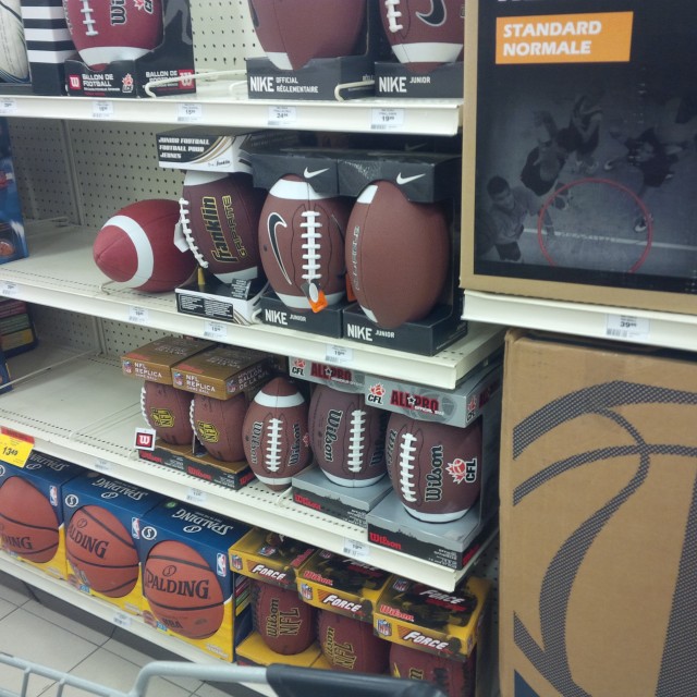 Footballs for Sale in Canadian Tire