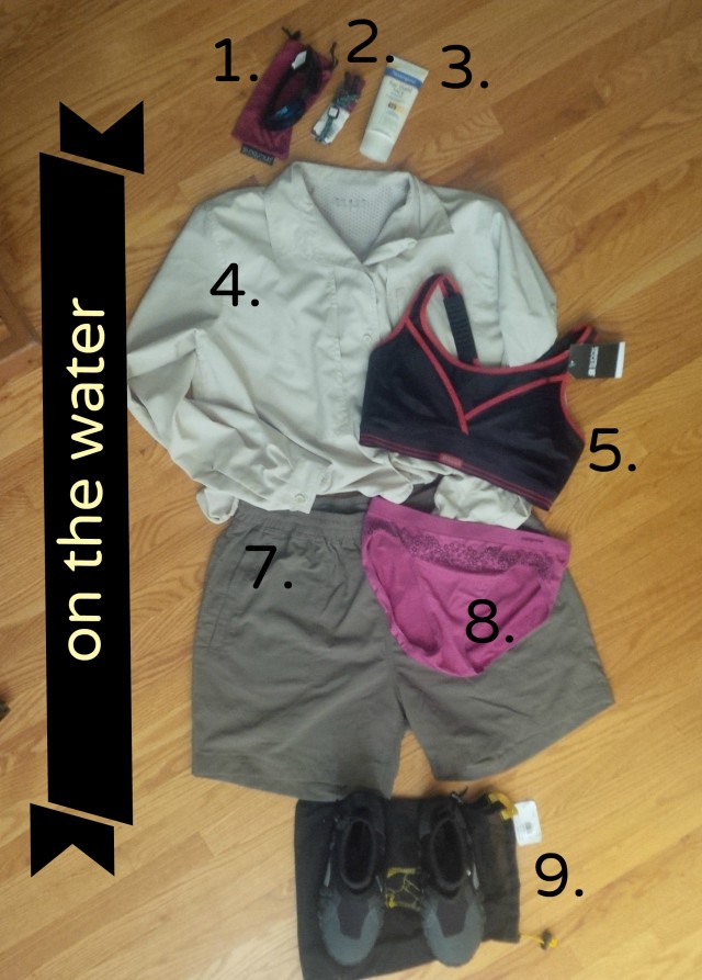 Gear and Clothing for On the Water