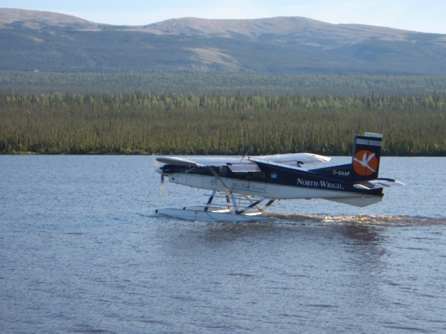 Float plane on DOT Lake