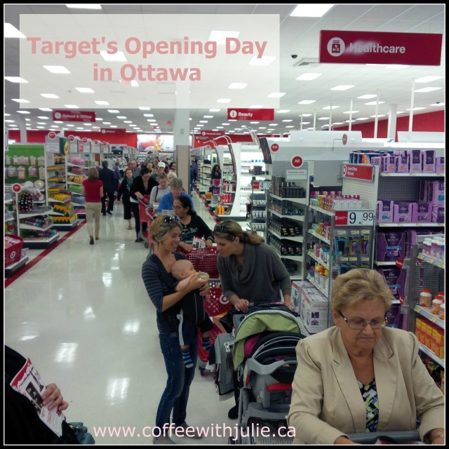 Target's Opening Day in Ottawa