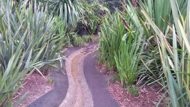 We were completely captured by the Ian Potter Foundation Children's Garden. 